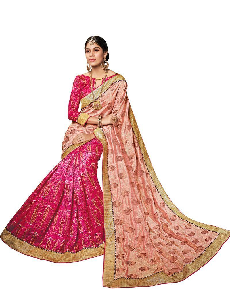 Combo Set of 2 Premium Dupion Silk Weaving Sarees | Traditional Zari Work | Festive & Wedding Wear | Singles & Wholesale