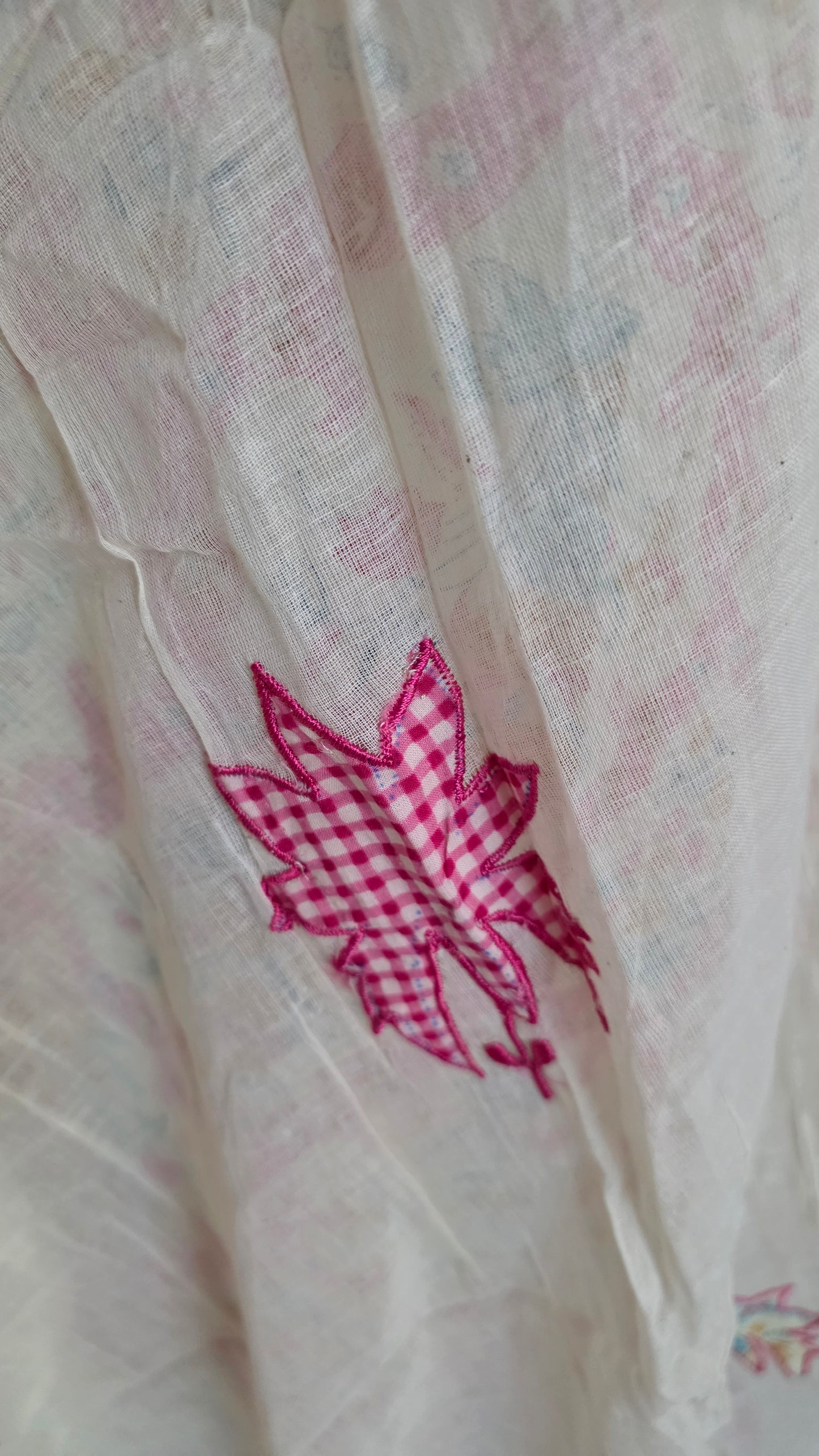 Pure Cotton Hakoba Panel Printed suit dress material with applique Dupatta