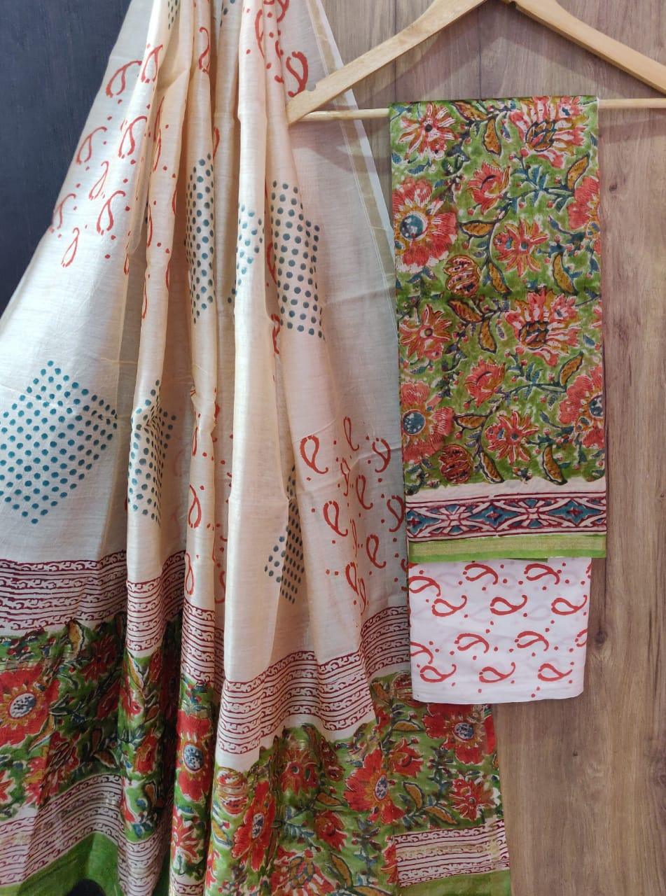 Exclusive Yellow Green Silk Salwar Kameez Dress Material AACH08