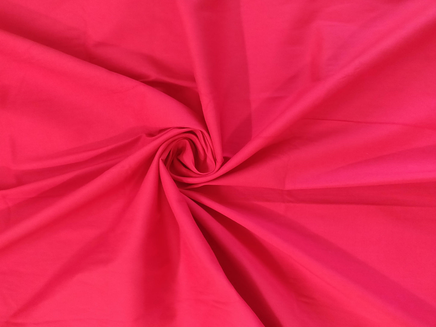 Red Lycra Cotton Solid Red Fabric Pre cut 1 Meter FAB78-Anvi Creations-Fabric