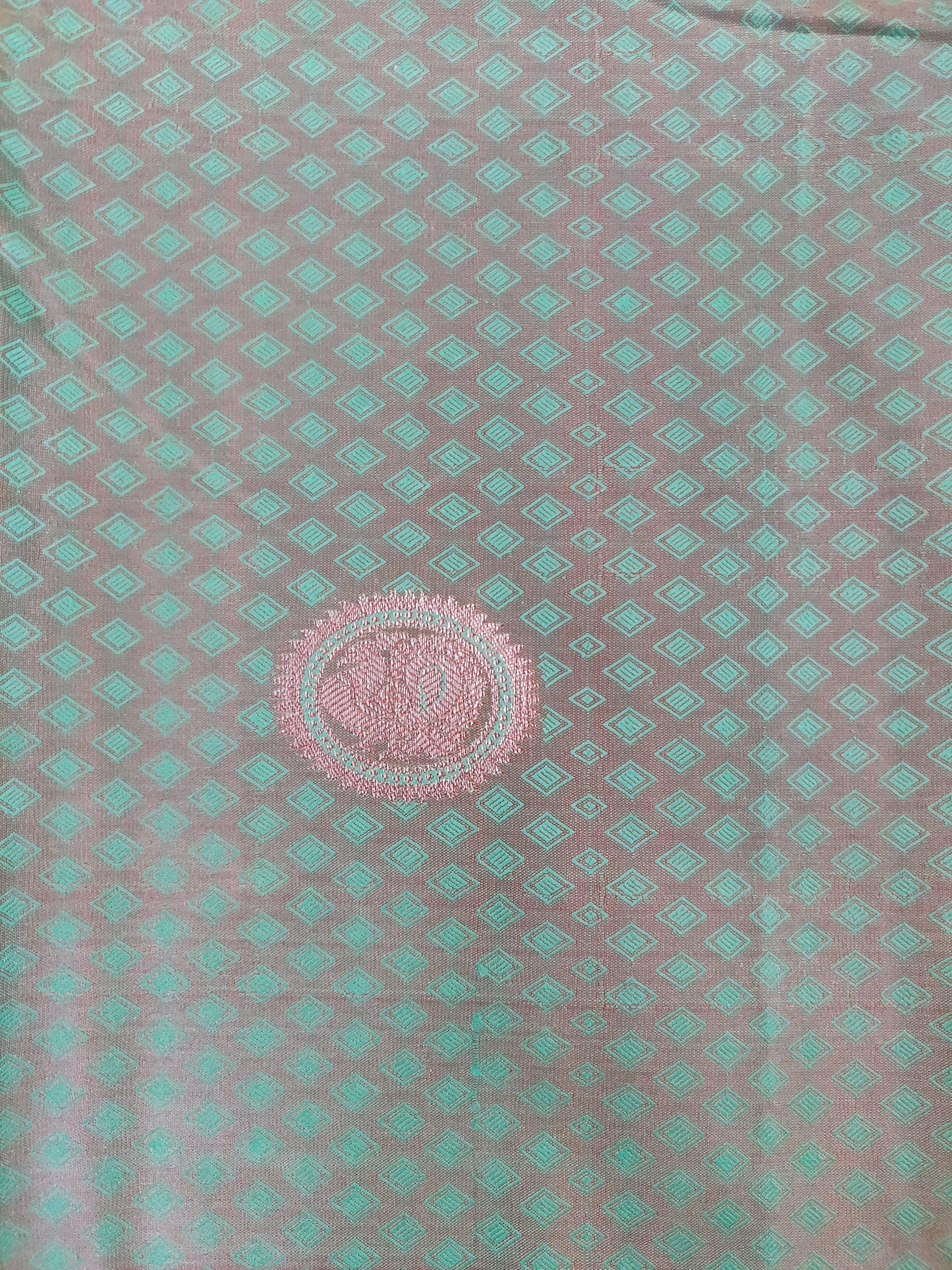 Light Green Kanchi Blend Kanjivaram Silk Saree Kanchi09-Anvi Creations-Kanchi Blend Saree,Kanjivaram Saree