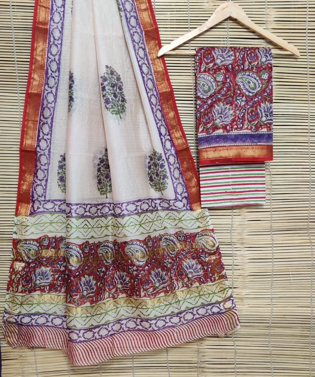 Exclusive Maroon Maheshwari Silk Salwar Kameez Dress Material MB16 - Ethnic's By Anvi Creations