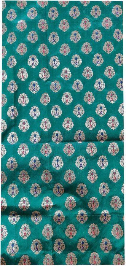 Organza Peach Floral Border Work Saree SP19-Anvi Creations-Boutique Saree