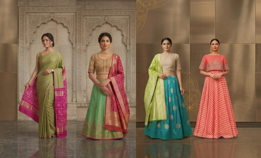 Festive Outfit Ideas 2026: Saree & Kurti Looks for Navratri, Diwali & Durga Puja