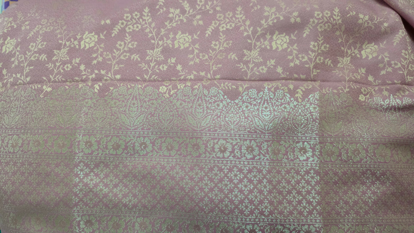 Jamawar Pashmina Weaving Three Piece Dress Material Suit | Premium Winter Ethnic Wear EVP1