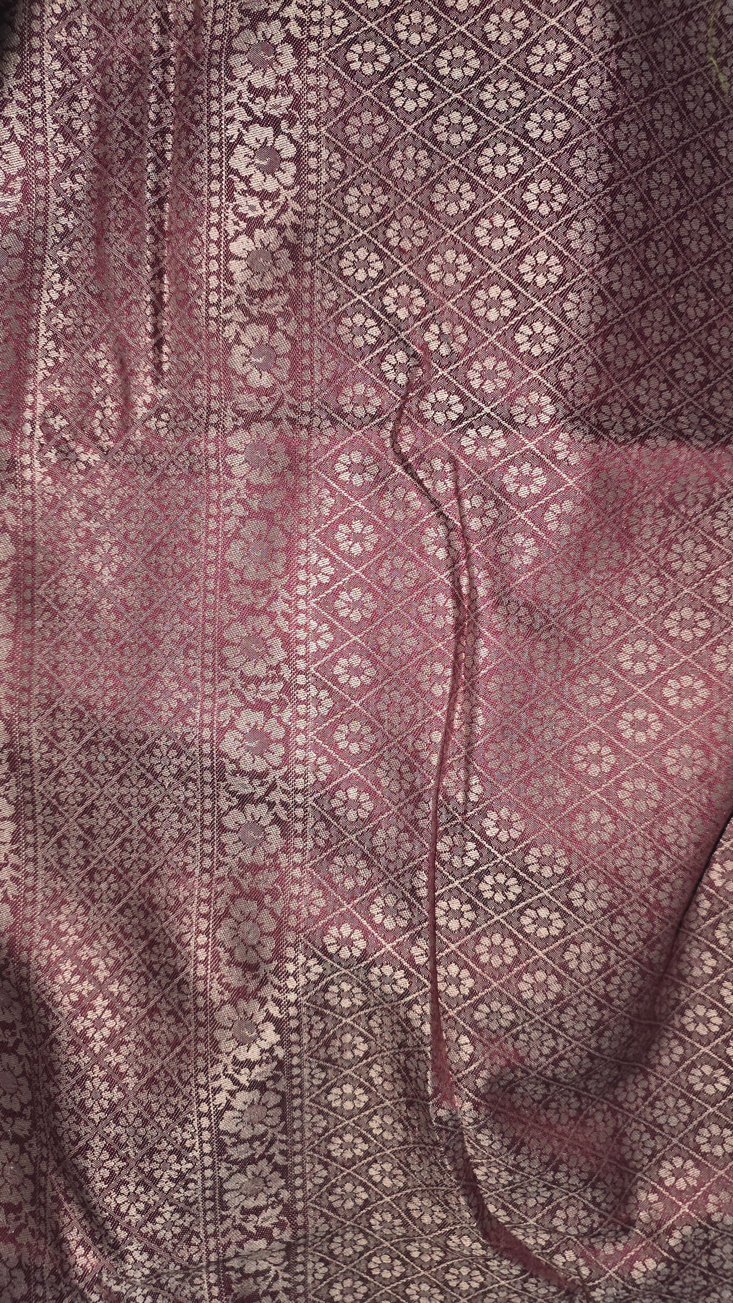 Jamawar Pashmina Weaving Three Piece Dress Material Suit | Premium Winter Ethnic Wear EVP5