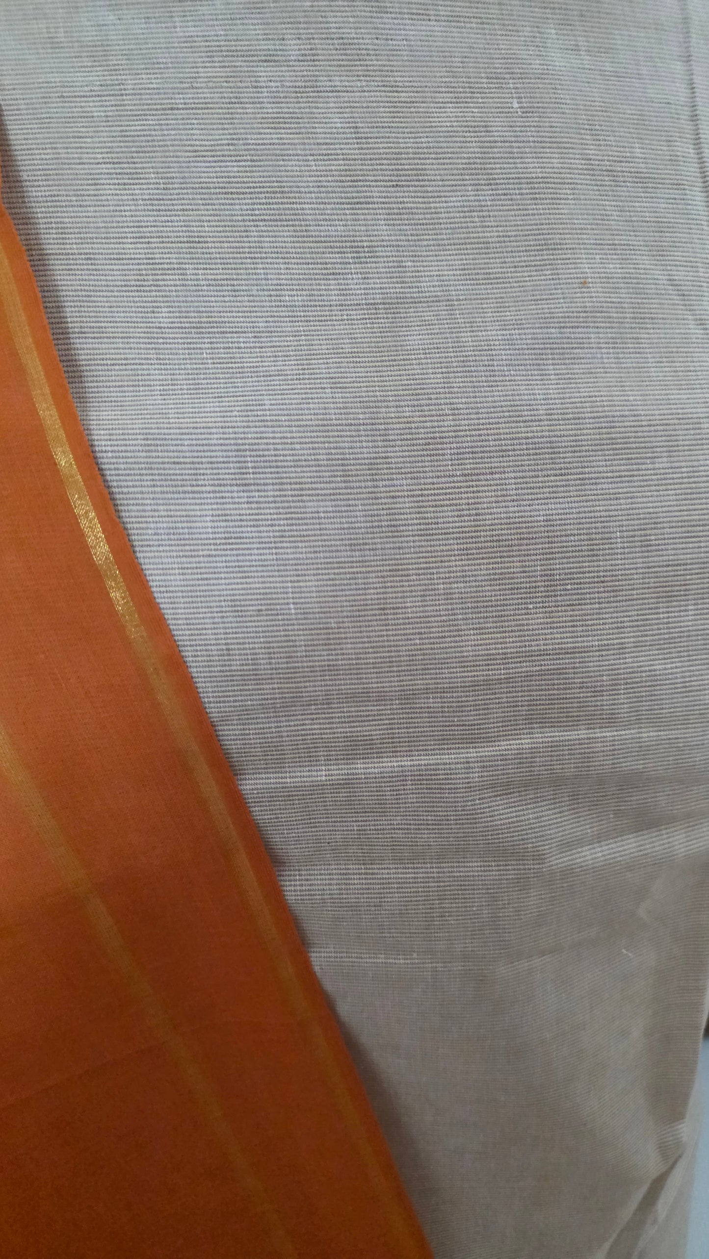 Beige Handloom Pure South Cotton Suit Dress Material
