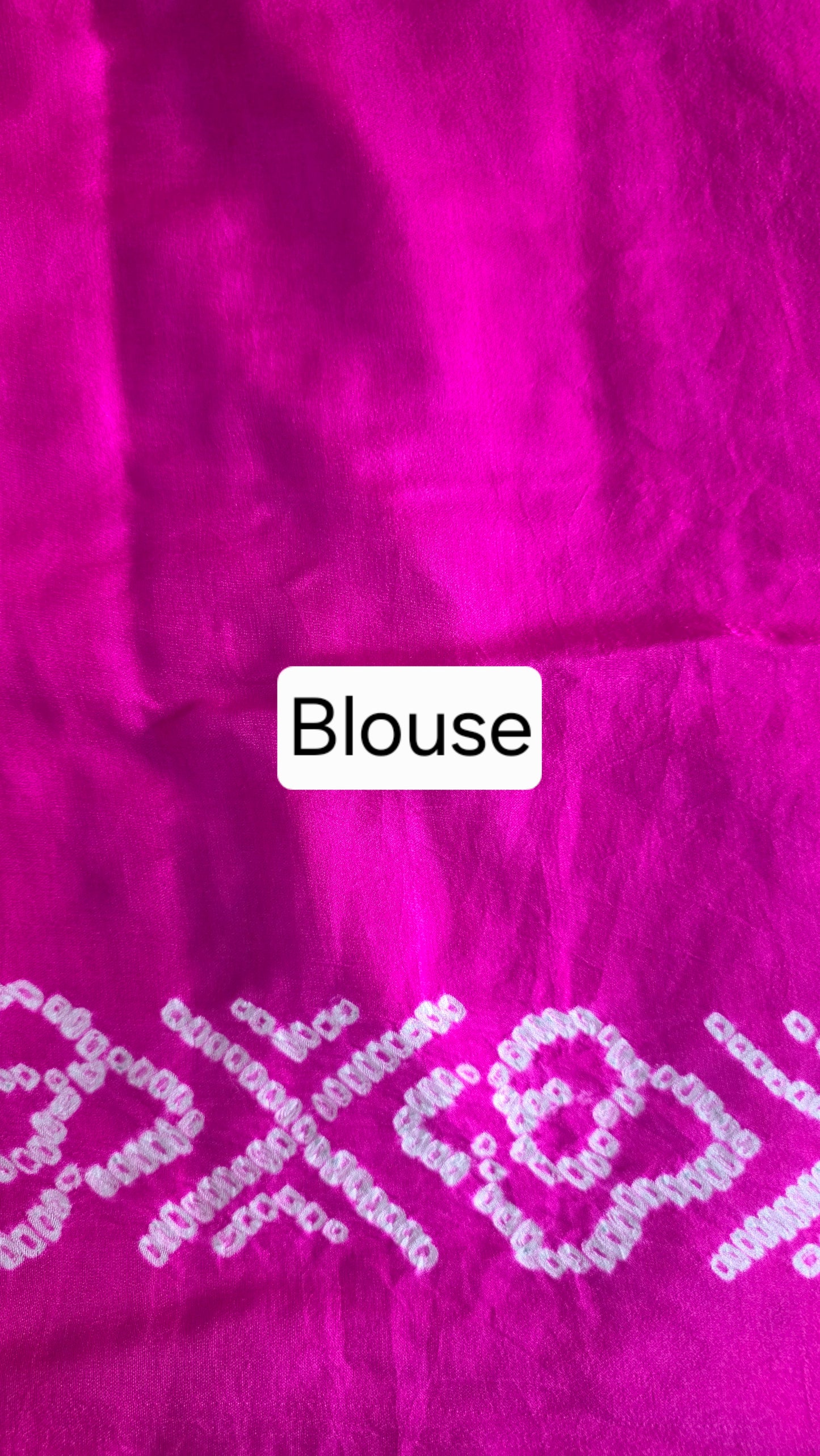 Pure Gajji Silk Black saree with Bandhej Badhani Gharchola work
