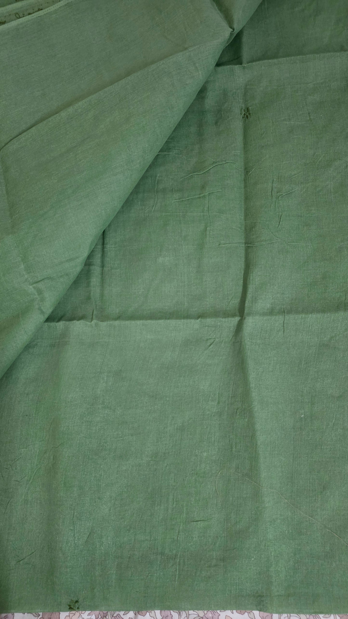 Pure Cotton Hand Work Lakhnavi Chikankari saree