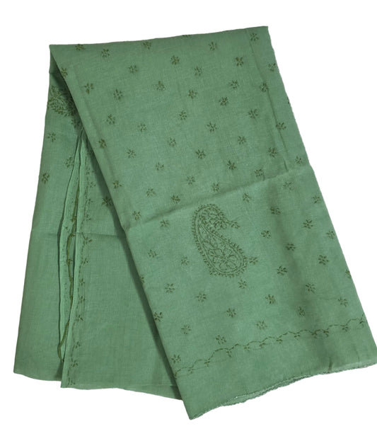 Pure Cotton Hand Work Lakhnavi Chikankari saree
