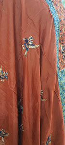 Ajrakh Printed Cotton Suit with Embroidered Dupatta EV18