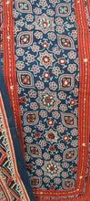 Load image into Gallery viewer, Cotton Kantha Kurta with Ajrakh Dupatta Suit EV24