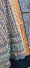 Load image into Gallery viewer, Light Blue Handloom Border Printed Cotton Suit EV25