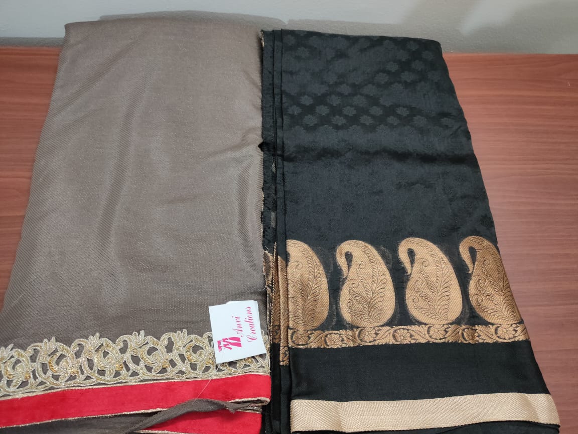 Wholesale Combo Set of 2 Boutique Designer Sarees | Elegant Party Wear & Festive Silk Blend Sarees