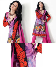 Charger l&#39;image dans la galerie, Purplish Pink Pashmina Embroidered Dress Material PHM10A-Anvi Creations-Pashmina Dress Material