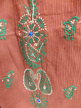 Charger l&#39;image dans la galerie, Designer Chikankari Crinkle Cotton Lakhnavi Embroidery Long Skirt ACS1-Anvi Creations-Party Wear Lehenga Choli