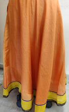 Load image into Gallery viewer, Designer Girl&#39;s Peach Lehenga Skirt Choli Top Set ALC24 Size 8-9 Years-Anvi Creations-Party Wear Lehenga Choli
