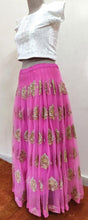 Load image into Gallery viewer, Designer Heavy Embroidered Purplish Pink Ready To Wear Lehenga Skirt Only ALC24 - Ethnic&#39;s By Anvi Creations