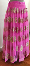 Charger l&#39;image dans la galerie, Designer Heavy Embroidered Purplish Pink Ready To Wear Lehenga Skirt Only ALC24 - Ethnic&#39;s By Anvi Creations