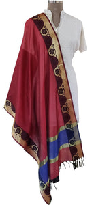 Banarasi Cotton Silk Dupatta-Anvi Creations-