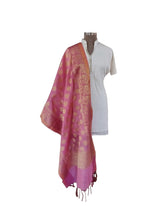 Charger l&#39;image dans la galerie, Banarasi Kota Cotton Weaven Dupatta BKCD03-Anvi Creations-