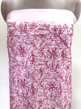 Charger l&#39;image dans la galerie, Designer Pink Cotton Chikankari Lakhnavi Embroidered Dress Material CHKS04-Anvi Creations-Salwar Kameez