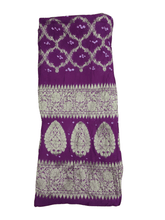 Charger l&#39;image dans la galerie, Pinkish Purple Banarasi Weaven Georgette Gharchola Bandhani Dupatta DP76 - Ethnic&#39;s By Anvi Creations