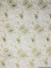Charger l&#39;image dans la galerie, Designer Georgette Off White Full Zari Sequin Resham Embroidered Fabric Pre Cut 3 MeterFAB032-Anvi Creations-Fabric