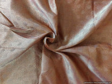 Charger l&#39;image dans la galerie, Copper Polka Weaven Brocade Fabric FAB148 - Ethnic&#39;s By Anvi Creations
