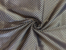 Charger l&#39;image dans la galerie, Black Pure Weave Brocade Fabric Pre Cut 1 Meter  FAB87-Anvi Creations-Fabric