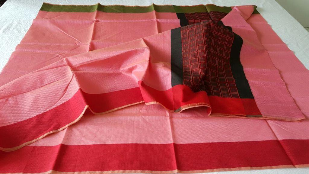 Designer Ganga Jamuna Weaven Palla Kota Cotton saree KCS112-Ethnic's By Anvi Creations-Handloom Saree