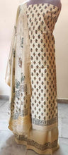 Load image into Gallery viewer, Exclusive Katan Cotton Silk Screen Printed Unstitched Suit KCSS03 - Ethnic&#39;s By Anvi Creations