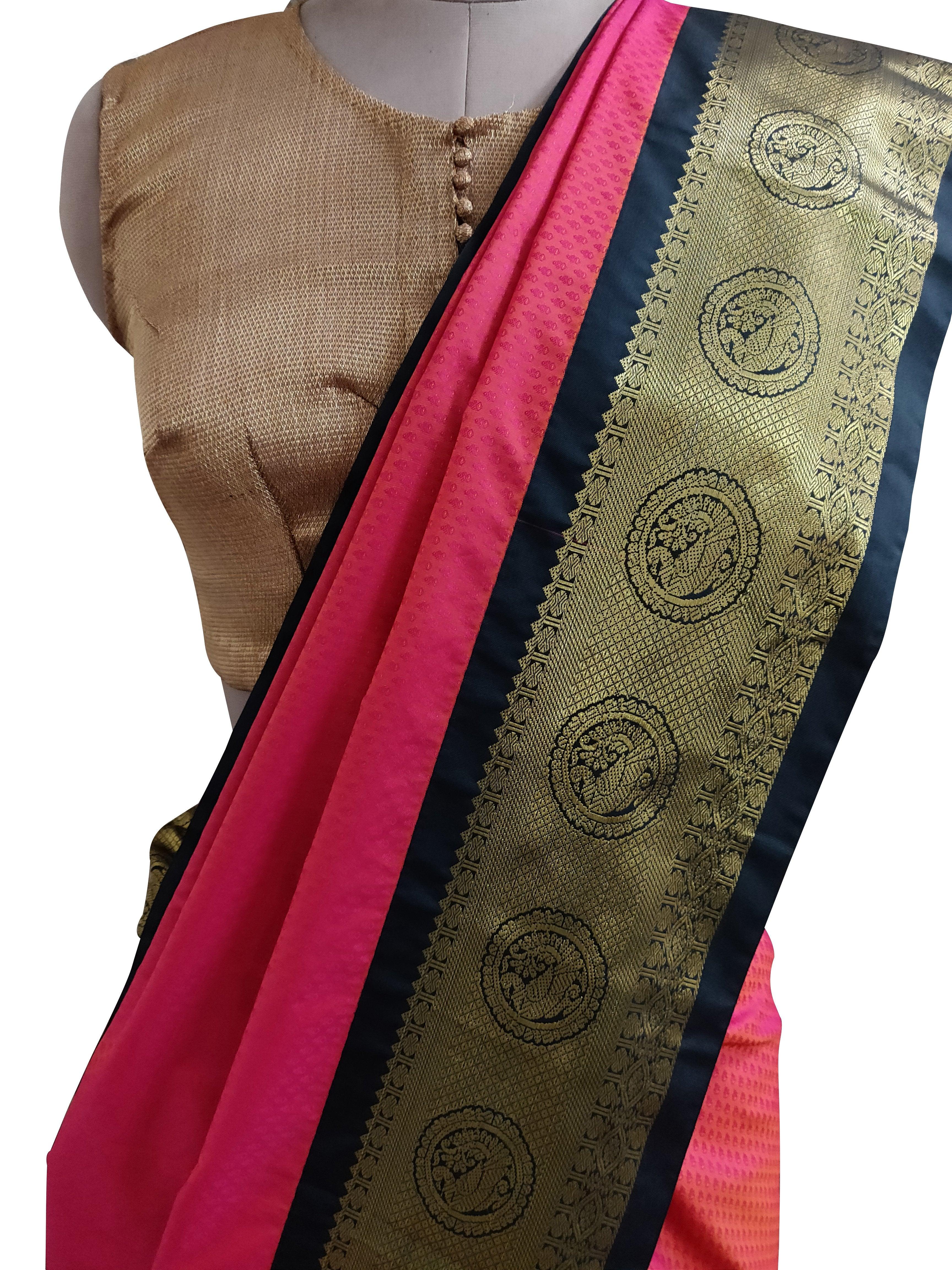 Black Kanjeevaram Sarees That Are a Must Have