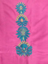 Charger l&#39;image dans la galerie, Purplish Pink Pashmina Embroidered Dress Material PHM5A-Anvi Creations-Pashmina Dress Material