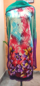 Designer Jequard Pashmina Embellished Dress Material PHM2-Anvi Creations-Pashmina Dress Material
