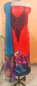 Designer Jequard Pashmina Embellished Dress Material PHM3-Anvi Creations-Pashmina Dress Material