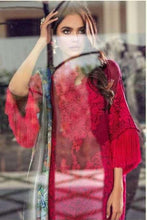 Charger l&#39;image dans la galerie, Designer Pakistani Replica Sana Safina Red Cotton Embroidered Dress Material SSS9001-Anvi Creations-Dress Material