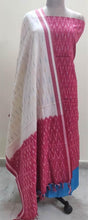 Charger l&#39;image dans la galerie, Pochampally Single Ikkat Pink Cotton Dress Material SVIK07 - Ethnic&#39;s By Anvi Creations