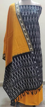 Load image into Gallery viewer, Pochampally Single Ikkat Black Cotton Dress Material SVIK08 - Ethnic&#39;s By Anvi Creations