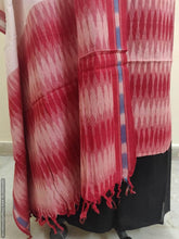 Charger l&#39;image dans la galerie, Pochampally Single Ikkat Red Cotton Dress Material SVIK12 - Ethnic&#39;s By Anvi Creations