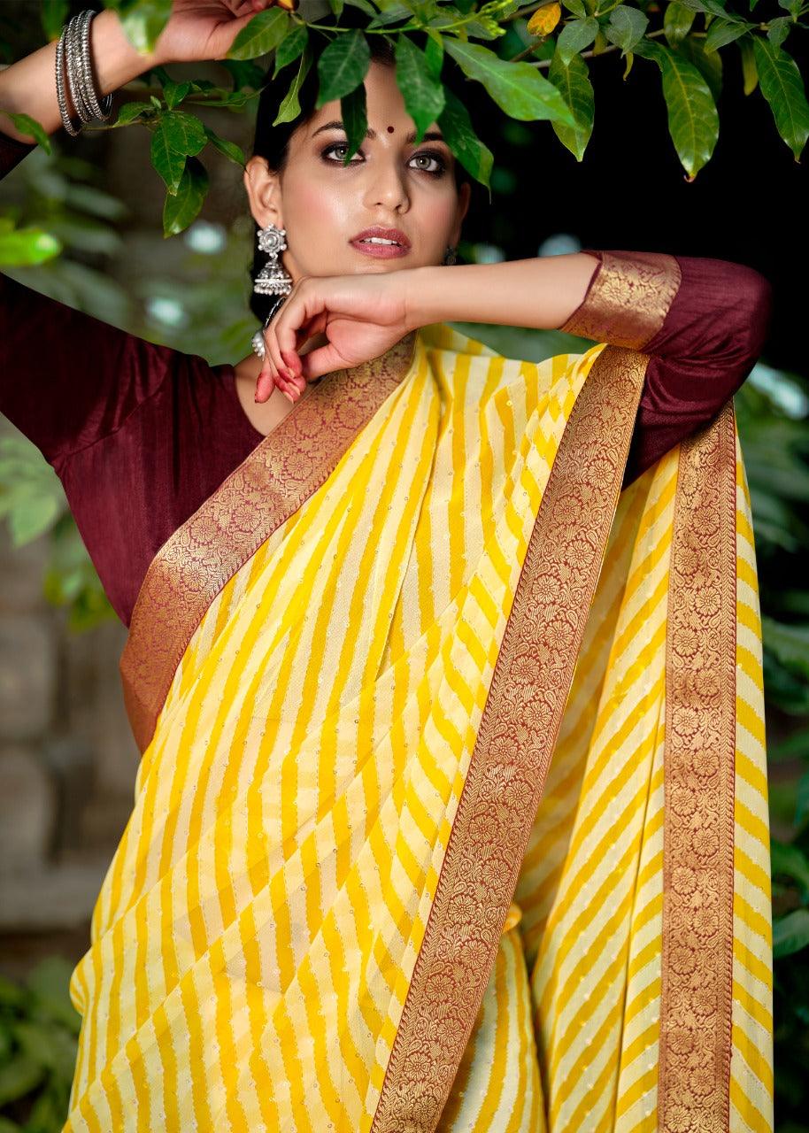 Lehariya - Sequins - Sarees Collection with Latest and Trendy Designs at  Utsav Fashions