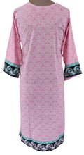 Load image into Gallery viewer, Designer Pink Semi Stitched Embroidered Kurti ZS1B-Anvi Creations-Pakistani Kurti